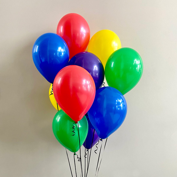 Ballon Hélium Coeur Rainbow 45cm : Ballons à l'hélium pas cher sur  Sparklers Club